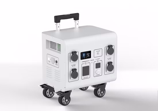 Centrale portative de batterie au lithium de 6000W pour la banque de puissance de véhicule électrique d'EV