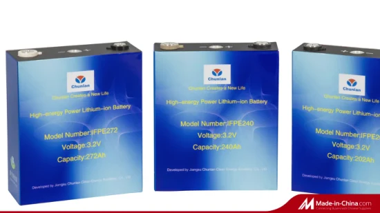 Batterie au lithium-ion LiFePO4 3.2V 50ah pour les systèmes de stockage d'énergie solaire d'alimentation de secours